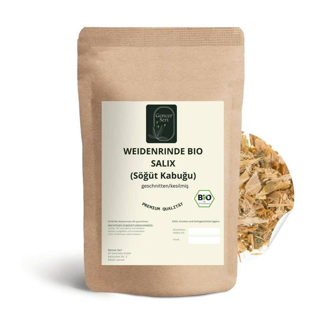 Weidenrinde Bio (geschnitten) - Gencer Seri